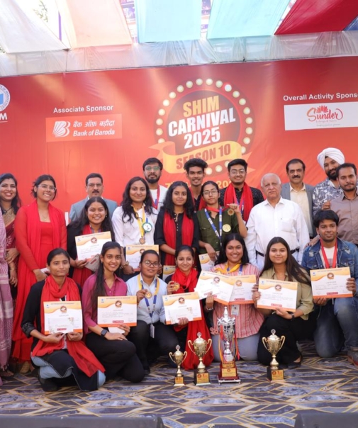 संत हिरदाराम इंस्टीट्यूट ऑफ मैनेजमेंट के कार्निवाल में कला, संस्कृति और उत्साह का संगम दिखा, जहां 30+ कॉलेजों और 3000+ प्रतिभागियों ने 8 इवेंट्स में अपनी प्रतिभा का जलवा बिखेरा।
