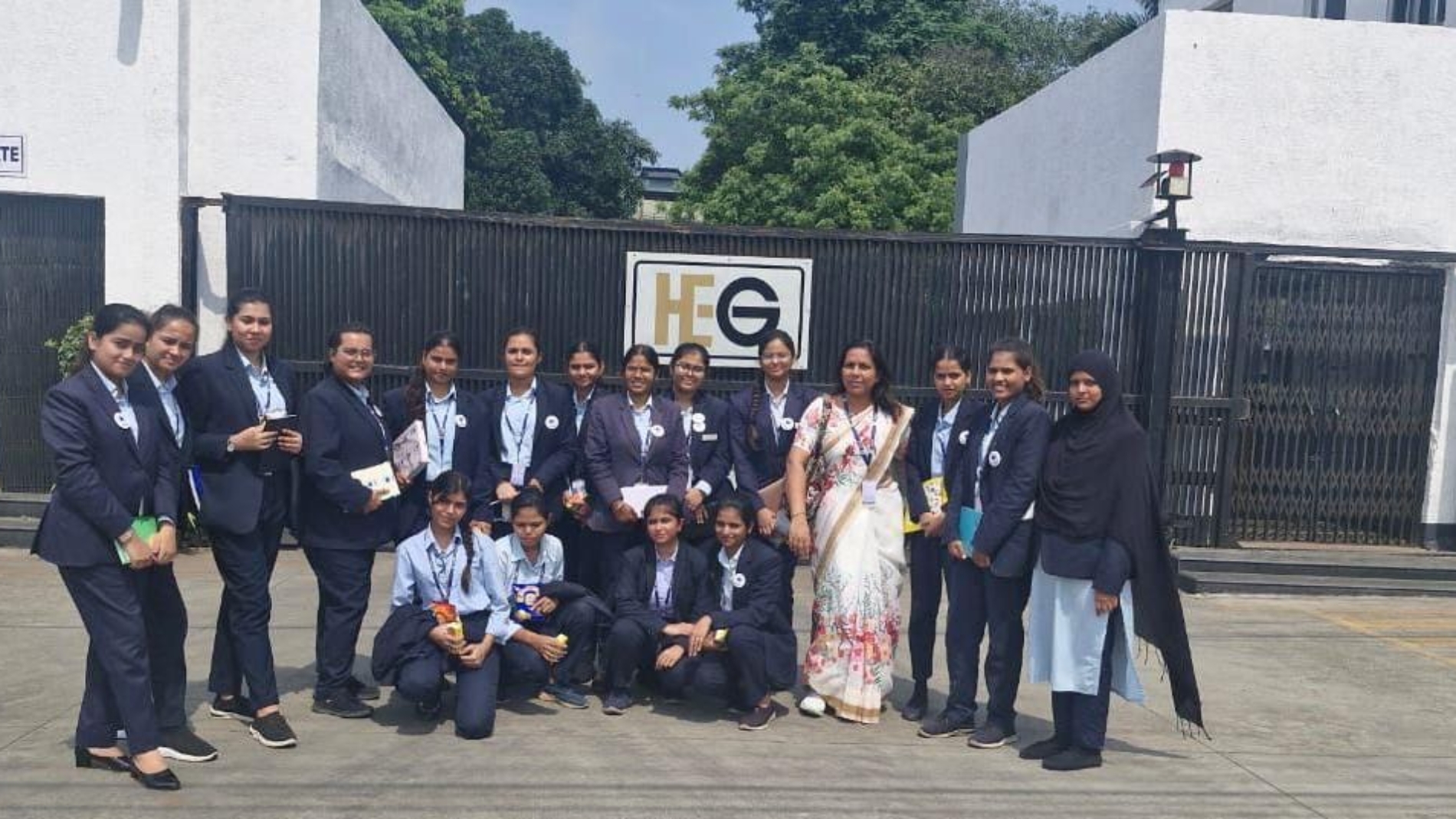 SHIM Students’ Industrial Visit to HEG Ltd.