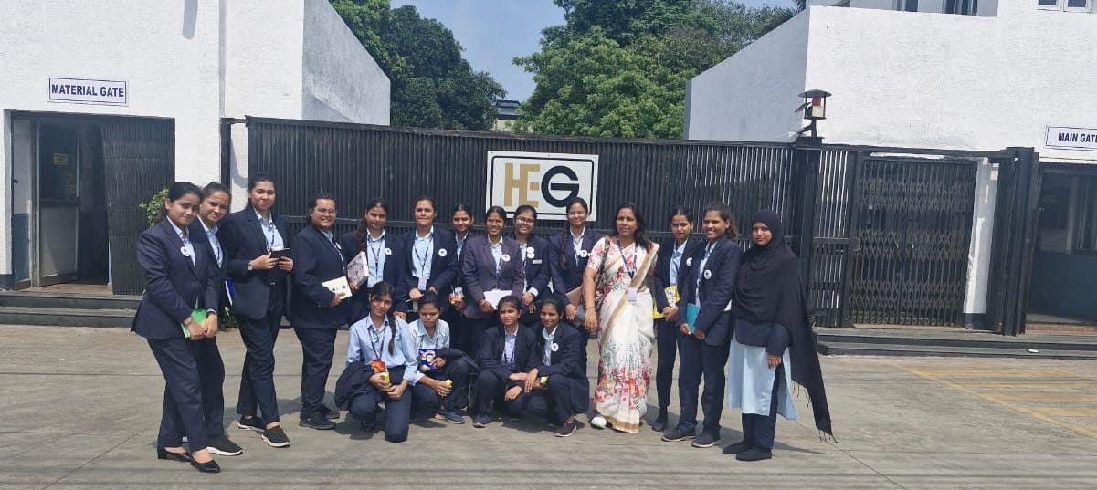 SHIM Students’ Industrial Visit to HEG Ltd.