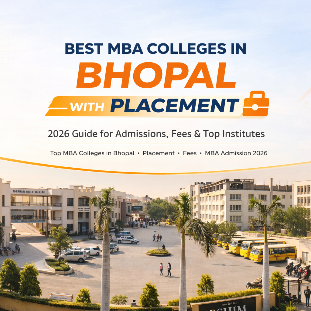 Best MBA Colleges in Bhopal with Placement (2026 Guide)