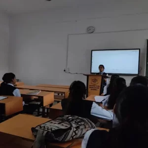 BBA course classroom lecture and business studies learning